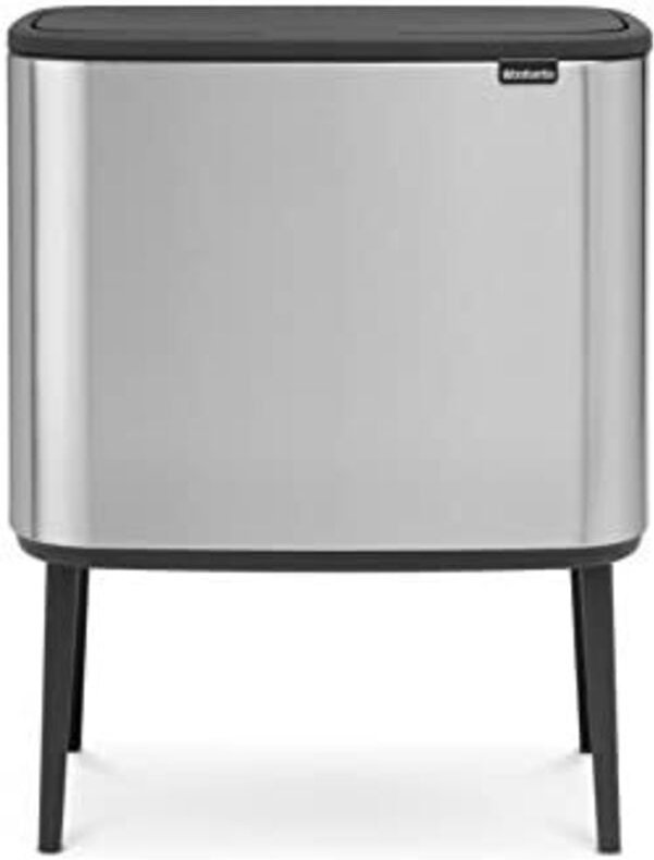 Brabantia - Mülleimer Bo Touch Bin Stahl matt, 3 x 11 l fpp