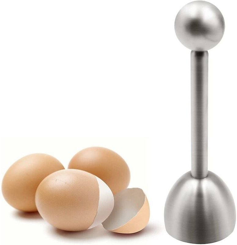 Ei, Eierschneider, Küchen-Eieröffner-Werkzeug, Eierentferner, Eierschalen-Trenner für hart, weich gekochte Eier