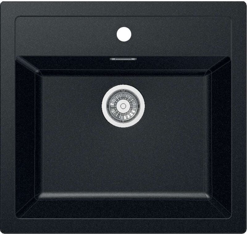 Franke - Sirius - Tectonite Spülbecken sid 610, 56x53 cm, schwarz 114.0264.011