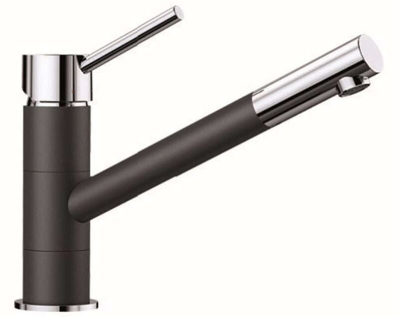 Kano - Küchenarmatur, Schwarz/Chrom 526175 - Blanco