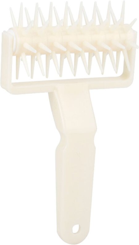 Pizza-Nudelholz, 90 g Teignudelholz mit Kunststoffbeschichtung zum Backen von Keksen