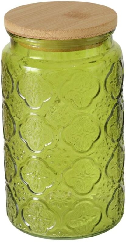 Ein Glas mit einem Bambusdeckel IMOLA, 1000 ml