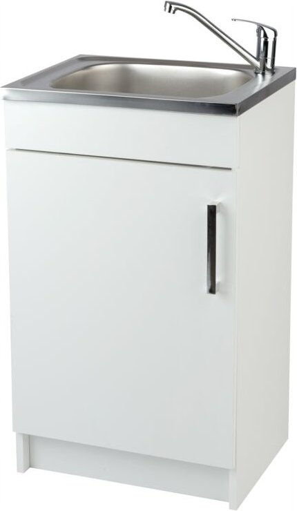 STAMAR Küchenunterschrank - 50 cm - Weiß - Praktisch und Elegant - Platzsparend und Hygienisch