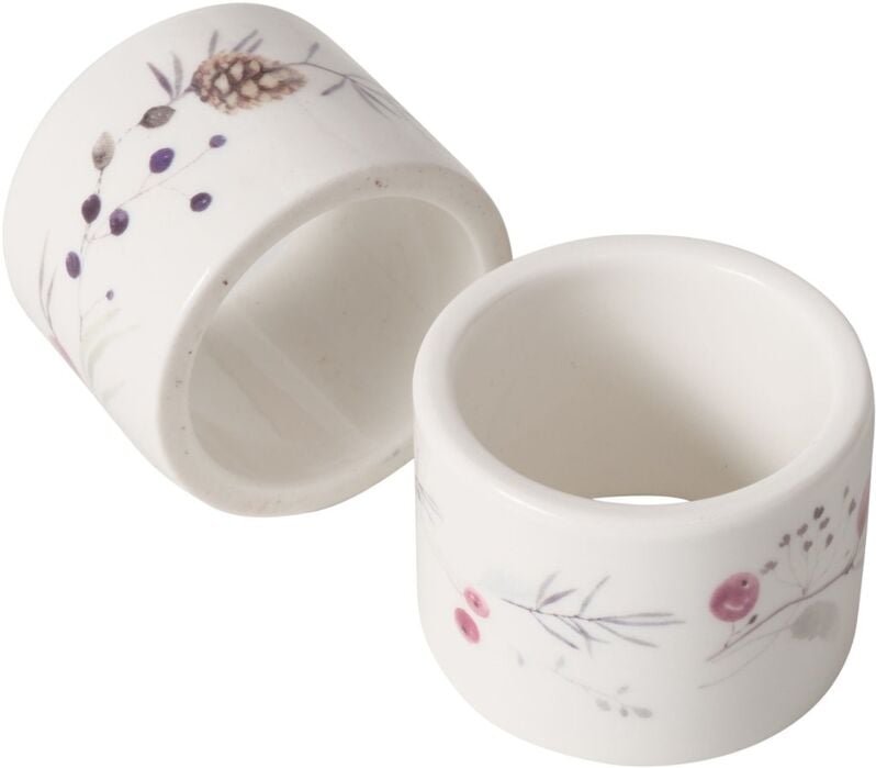 Serviettenringe aus Keramik nordala, 2er-Set