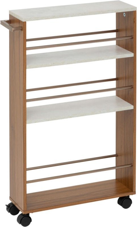 Schmaler Küchenwagen auf Rollen COME, 78 cm