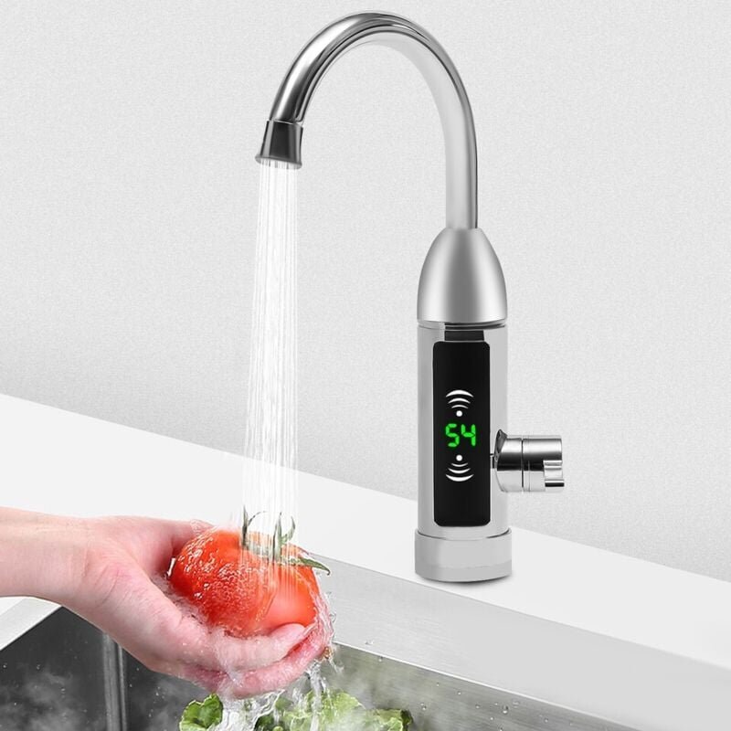 Elektrischer Warmwasserbereiter 360° Küchenarmatur Wasserhahn 3000W