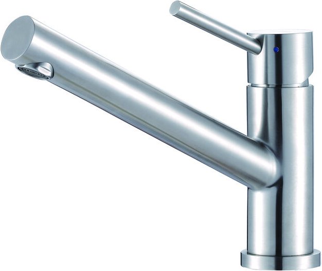 Quellmalz - Victory Einhebelmischer mit Keramikkartusche - Edelstahl matt gebürstet, Niederdruck