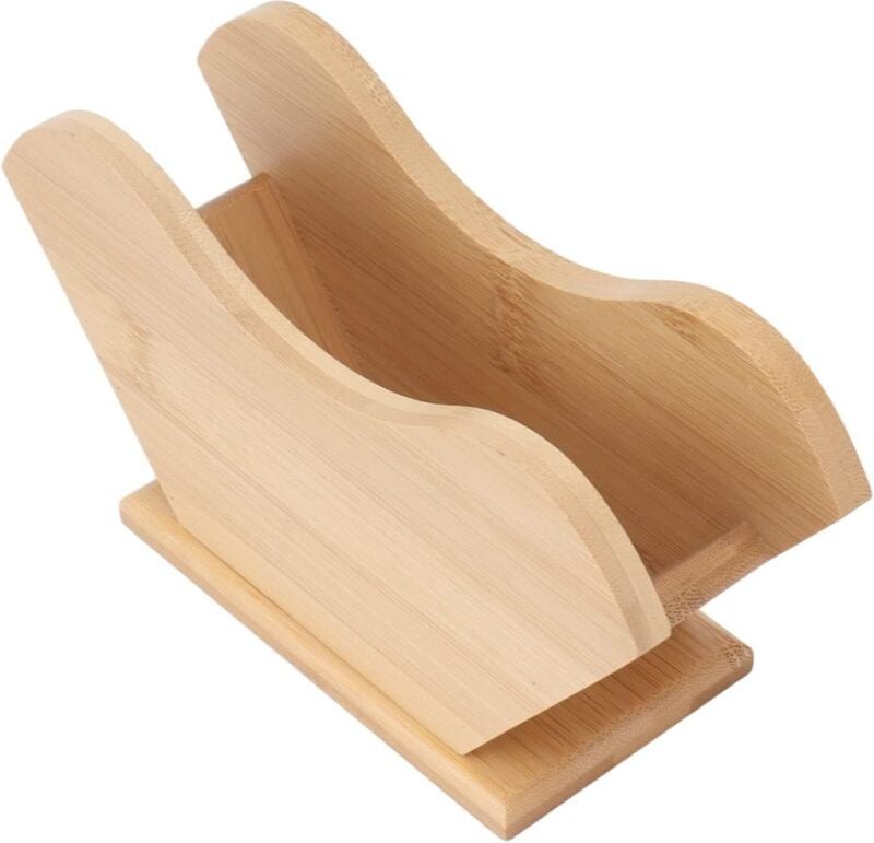 Kaffeefilterhalter, Holzständer, Behälter für kegelförmige und flache Filter in Kaffeepapieraufbewahrung für Baristas un...