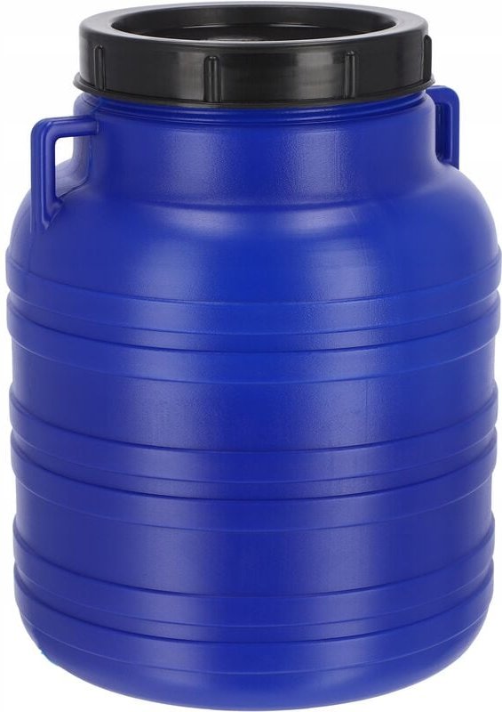 Kadax - Plastikfass, Weithalsfass, aus HDPE-Kunststoff mit Deckel, 20L 1 Stück