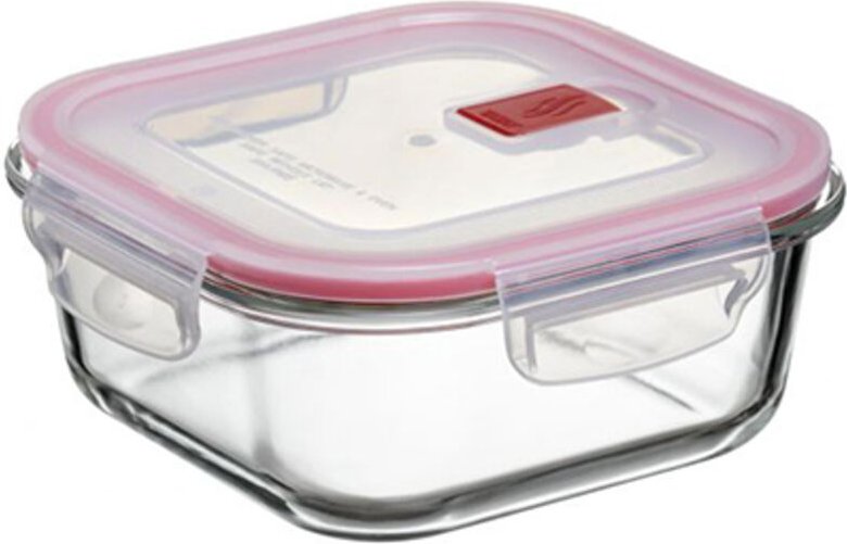 Ta-tay - Hermetischer quadratischer Borosilikatbehälter 800ml 1161409 Tatay
