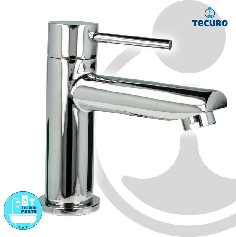 Design Standventil mit hochwertigem Keramikventil - verchromt - Tecuro