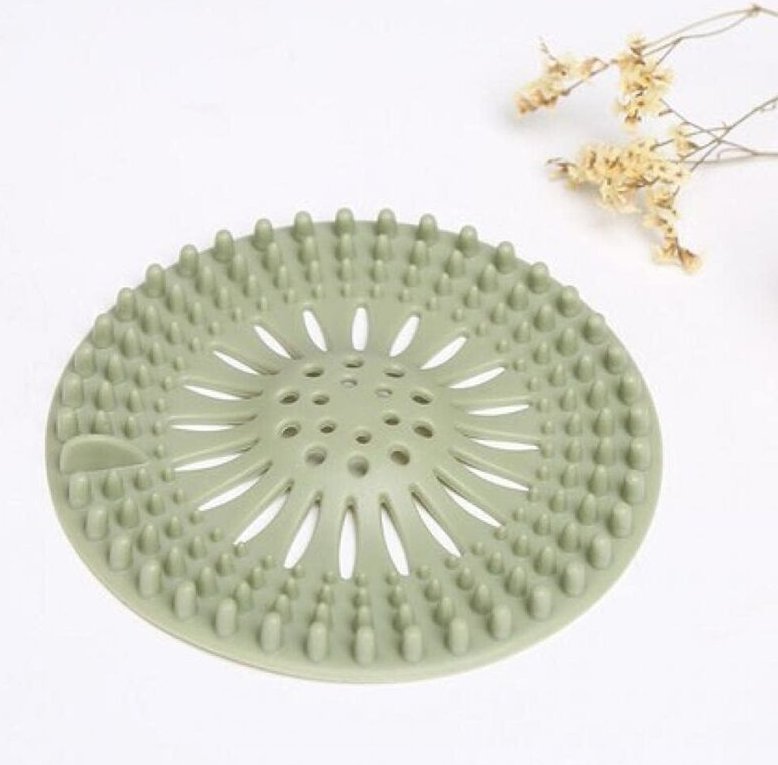 Duschablaufabdeckung aus TPR-Material, Haarfangstopfen für Waschbecken, Bodenablauffilter für Küche, Badezimmer, Badewan...