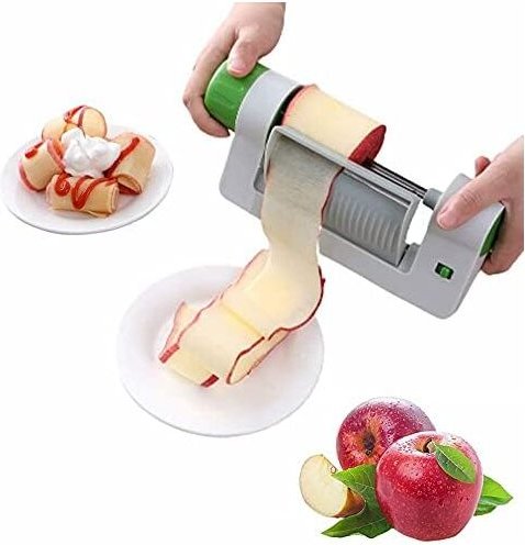 Shining House - Multifunktions-Gemüse- und Obstschneider für die Küche, Spiralgemüseschneider, 22,5 x 10,5 x 5,5 cm