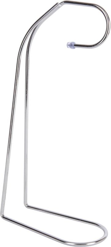 KitchenCraft Bananenständer Metall mit Chromoberfläche, 17,5 x 8,5 x 32 cm