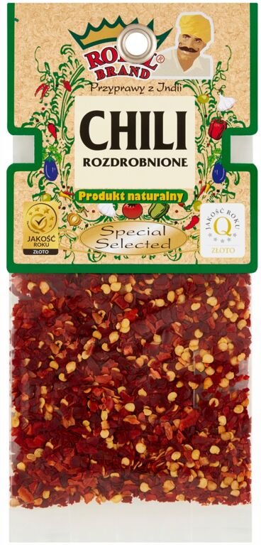 Thumbnail - Geschredderte Chilischoten 30 g Royal Brand Chili Peppers