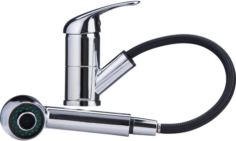 Quellmalz - vaf Armatur 9266.00 - Niederdruck, Chrom, Keramikkartusche, ausziehbar