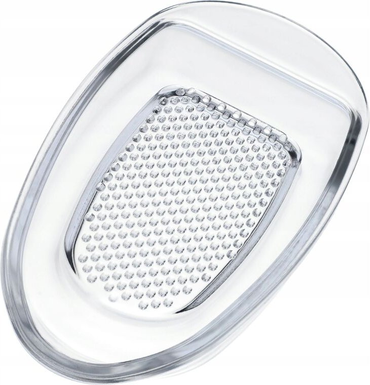 Obstreibe aus Glas, ovale Apfelreibe, Reibe, 22.2 cm, Transparent - Kadax