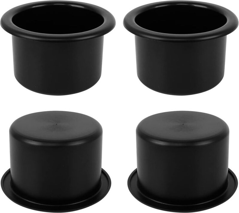 Thumbnail - Becherhalter – 4 Kunststoff-Becherhalter für Auto und Sofa, Ersatz, schwarz