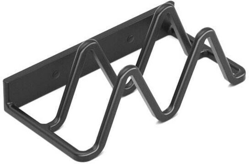 M-Typ Doppelschicht-Schneidebrettständer Wandmontierter multifunktionaler Küchenutensilienhalter (schwarz)-