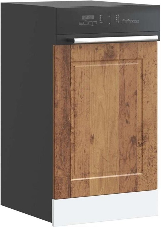 Geschirrspülerblende Porto Altholz-Optik 45x1,5x67 cm Vidaxl