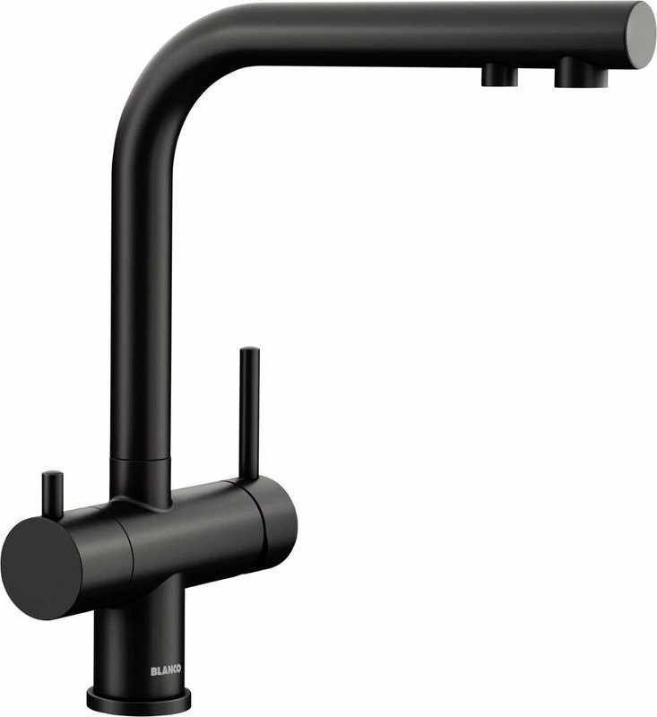 Blanco - Fontas ii - Spültischarmatur mit Filterfunktion, schwarz matt 526670