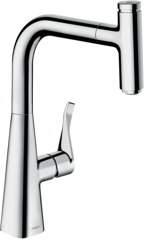 Thumbnail - Metris Select M71 Einhebel-Küchenmischer 240mm 7l/min Chrom, 1jet Ausziehauslauf, sBox - Hansgrohe