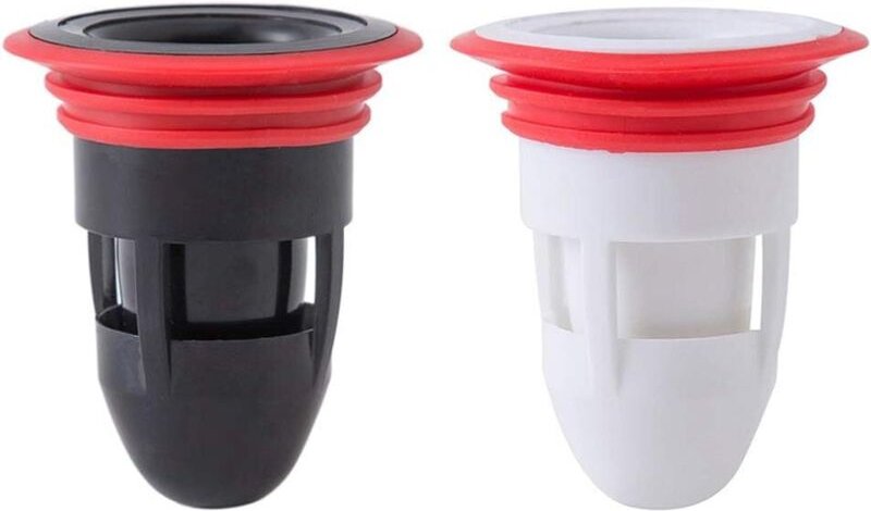 2 Stück Duschbodenablauf-Spill-Preventer Kanalisationskern Anti-Geruchs-Stopper für Küche Badezimmer