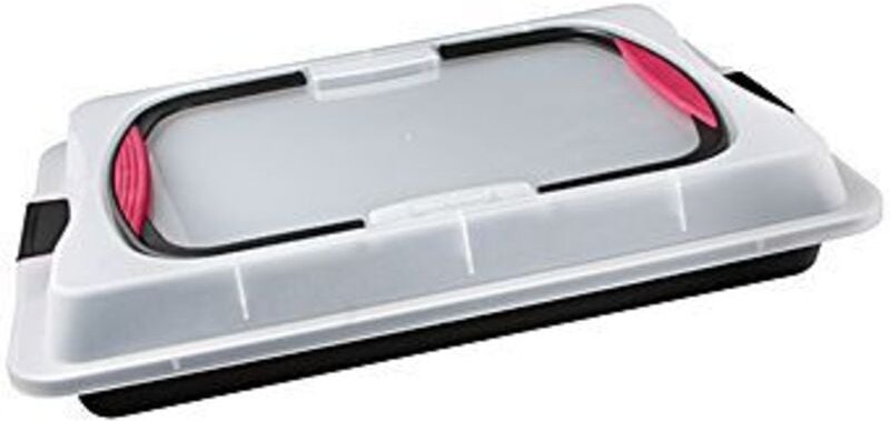 Blechkuchen-Container mit Haube 42 x 19 x 4 cm Küchenutensilien - Zenker