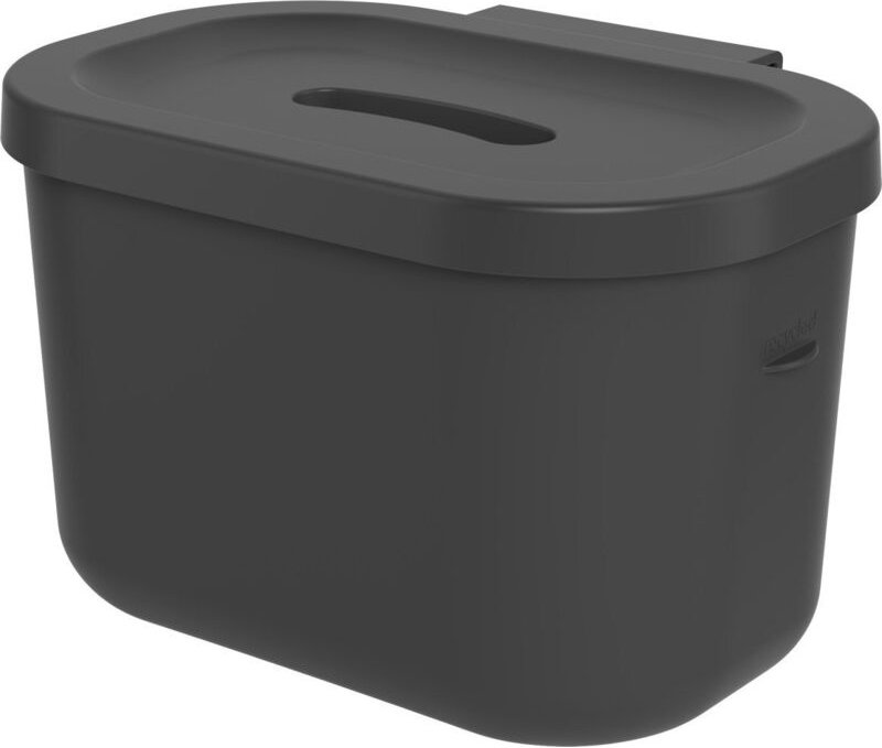 Komposteimer Jive Bio 3,2 l schwarz Biomüll Abfalleimer - Rotho