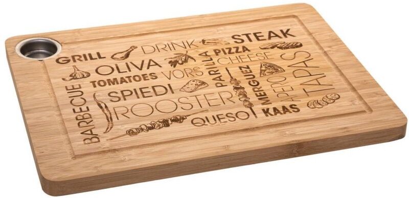 5five - schneidebrett 38x28cm bambus