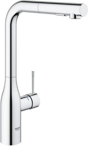 Essence Einhebel-Spültischmischer mit ausziehbarer Brause, 2 Düsen, Chrom (G-30270000) - Grohe