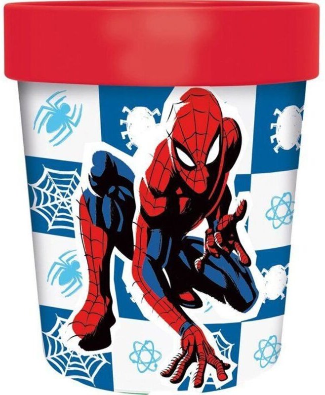Becher - Tataway - Spiderman - 260 ml - Recyclebarer Kunststoff - Rutschfeste Basis