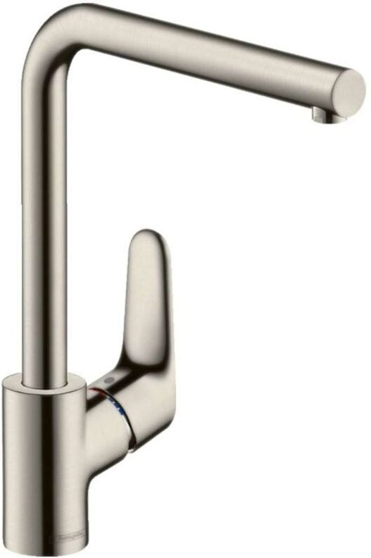 Hansgrohe Focus M41 - Spültisch Einhebelmischer 280 mit schwenkbarem Auslauf, Edelstahl 31817800