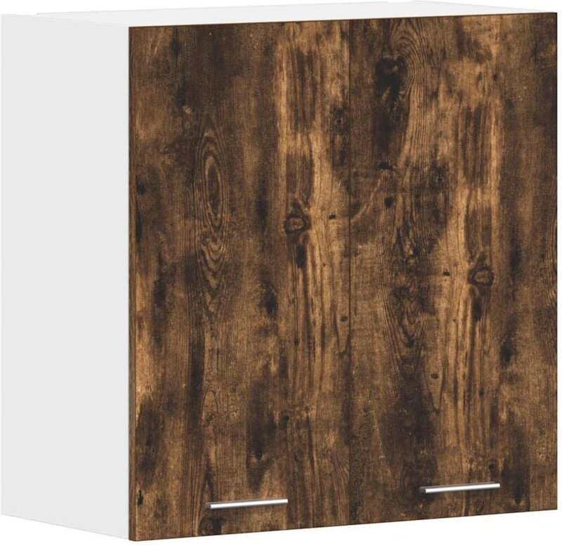 Hängeschrank Lyon Räuchereiche 60x31x60 cm Holzwerkstoff Vidaxl