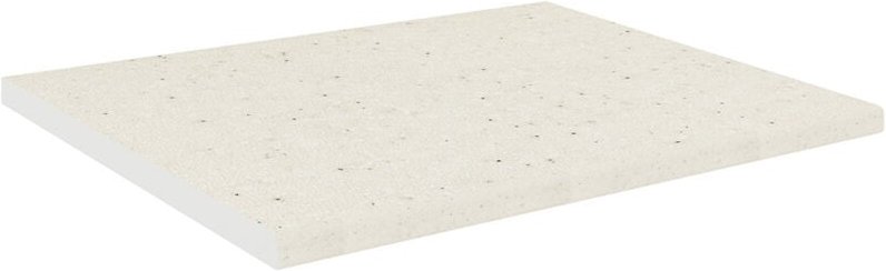 Esilo Küchenarbeitsplatte 80 cm weiß.