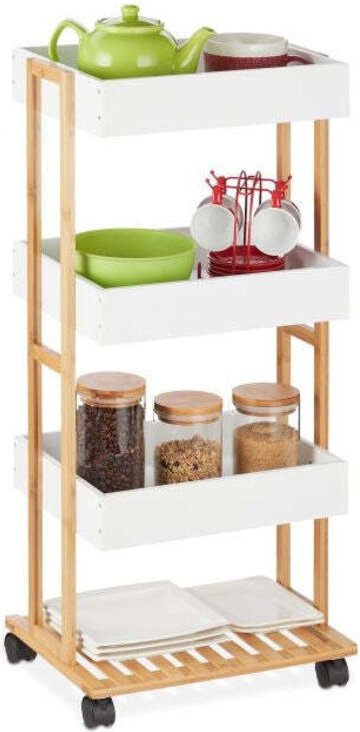 Servierwagen mit 4 ablagen 88