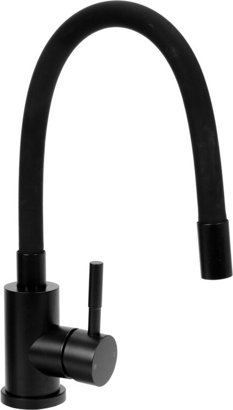 Rubinetto da cucina flessibile NERO rubinetto nero, rubinetto per lavello, miscelatore