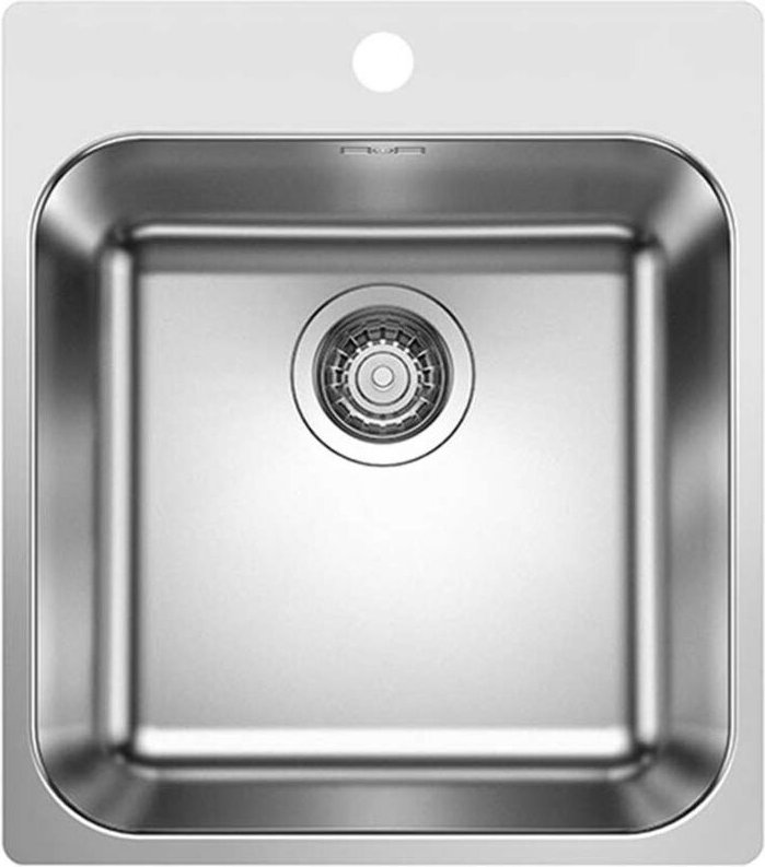Blanco - Supra 400 - Spüle, 44x50 cm, gebürsteter Edelstahl 526352