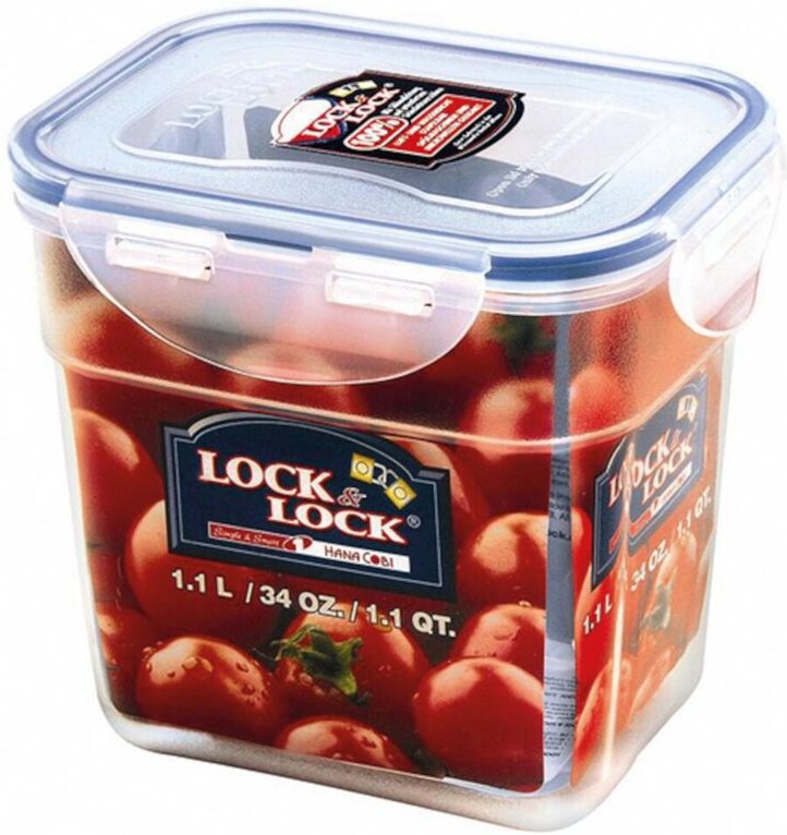 Vorratsdose rechteckig, 1000 ml 145 x 110 x 128 mm, nestbar