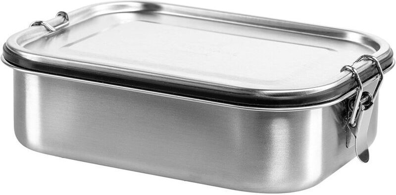 1400 ml Edelstahl-Lunchbox mit herausnehmbarem Fach und Soßenbehälter mit Deckel – Lunchbox für Sandwiches, Salate, Acai...