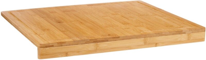 Bambus Schneidebrett mit Rand, 46 x 53 x 4,3 cm