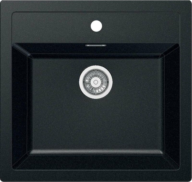 Franke - Sirius - Tectonite Spülbecken sid 610, 56x53 cm, schwarz 114.0264.011