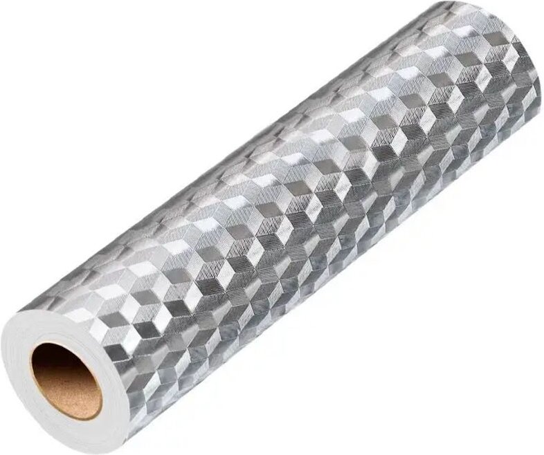 Rolle mit Aluminiumaufklebern, ölbeständige Aluminium-Wandaufkleber, Spritzschutzaufkleber für die Küche, Wandaufkleber,...