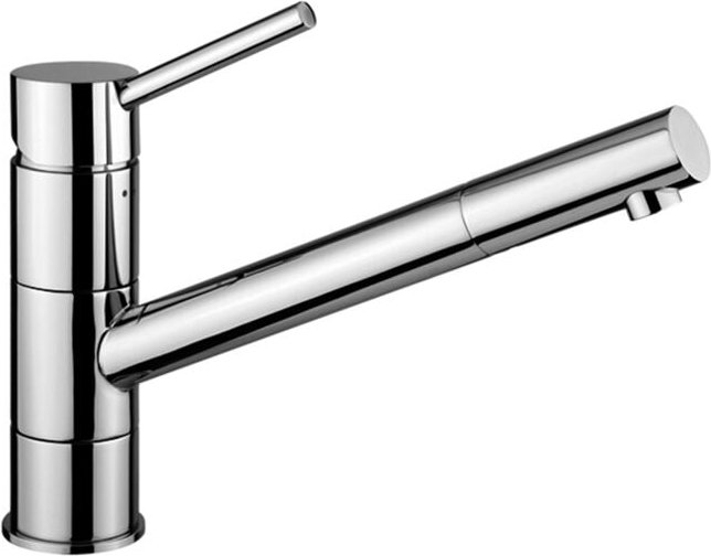 Paffoni - Birillo Serie Einhebelmischer für Waschbecken mit schwenkbarem Auslauf BI182CR Verchromt - Messing