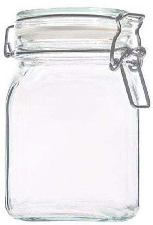 Omega - Drahtbügelglas 750 ml 10 x 10 x 14,2 cm Wein- und Obstverarbeitung