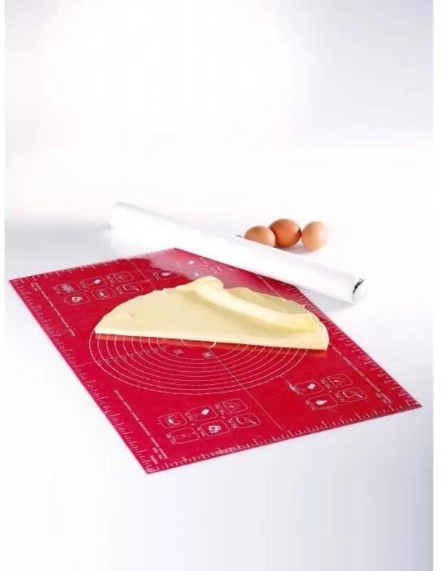 Mastrad Große Backmatte rot 40x62 cm