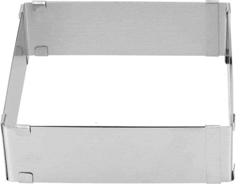 Tortenring, Mousse-Ring, Kuchenformen zum Backen, Kuchenform aus Edelstahl, ausziehbares Küchenbackwerkzeug für Mousse-K...