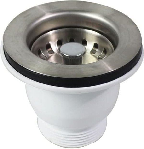 85 mm Abflusskorb, Küchenspülensieb aus Edelstahl, 60 mm Spülbeckenfilter.