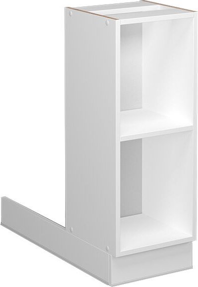 Kücheninsel Fame-Line, Weiß, 30 cm ohne Arbeitsplatte, Vicco