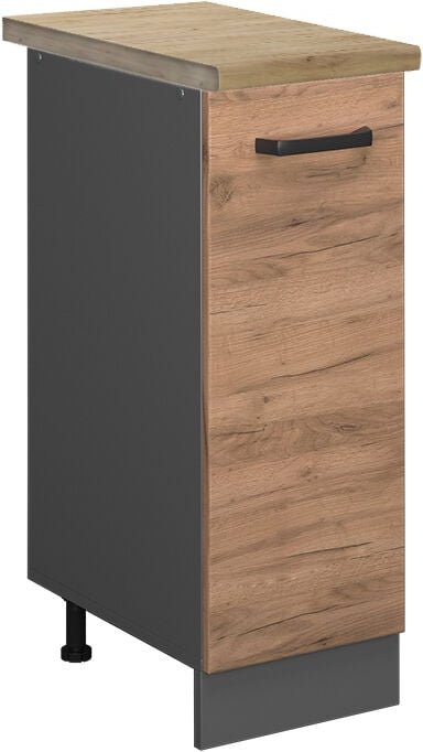 Thumbnail - Vicco - Unterschrank R-Line, Goldkraft Eiche, 30 cm , ap Eiche